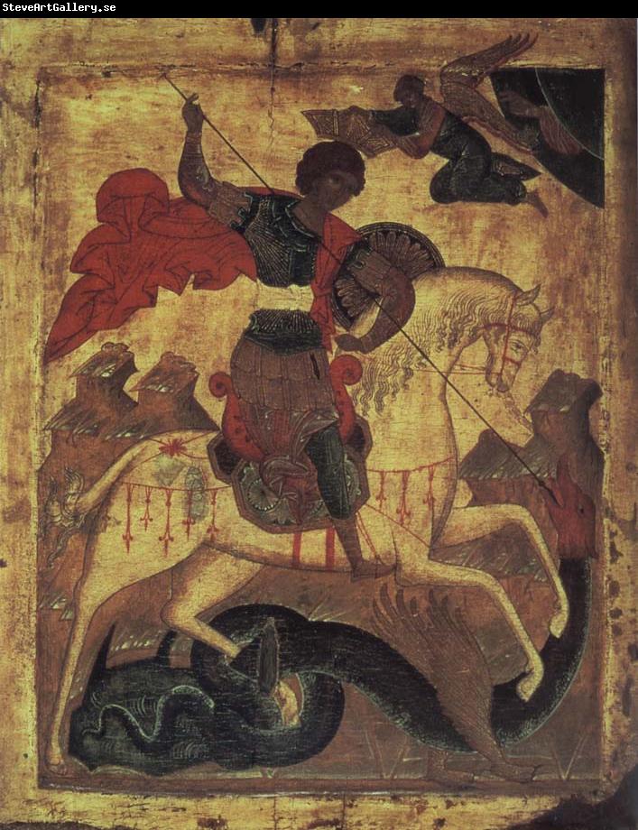 unknow artist The holy Georg and the dragon